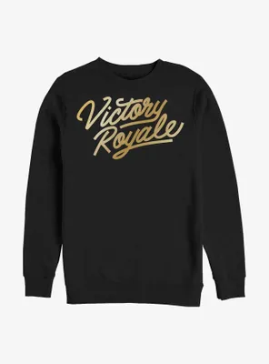 Fortnite Victory Royale Script Logo Sweatshirt