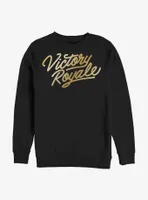 Fortnite Victory Royale Script Logo Sweatshirt