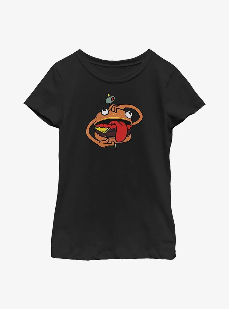 Fortnite Durr Burger Youth Girls T-Shirt