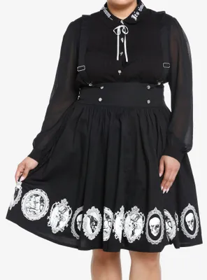 Thorn & Fable Grimm Fairy Tales Suspender Skirt Plus