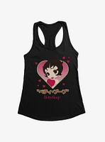 Betty Boop Anime Heart Portrait Girls Tank