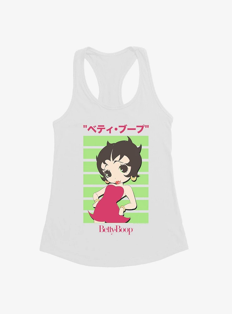 Betty Boop Anime Posing Girls Tank