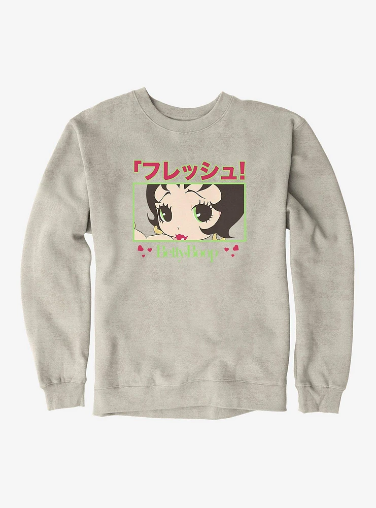 Betty Boop Anime Selfie Sweatshirt