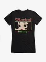 Betty Boop Anime Selfie Girls T-Shirt