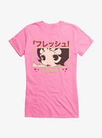 Betty Boop Anime Selfie Girls T-Shirt