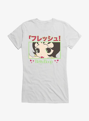 Betty Boop Anime Selfie Girls T-Shirt