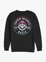 Nintendo Mario Super Bros. Badge Sweatshirt