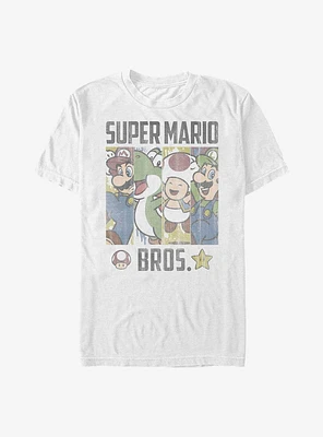Nintendo Mario Distressed Bros T-Shirt