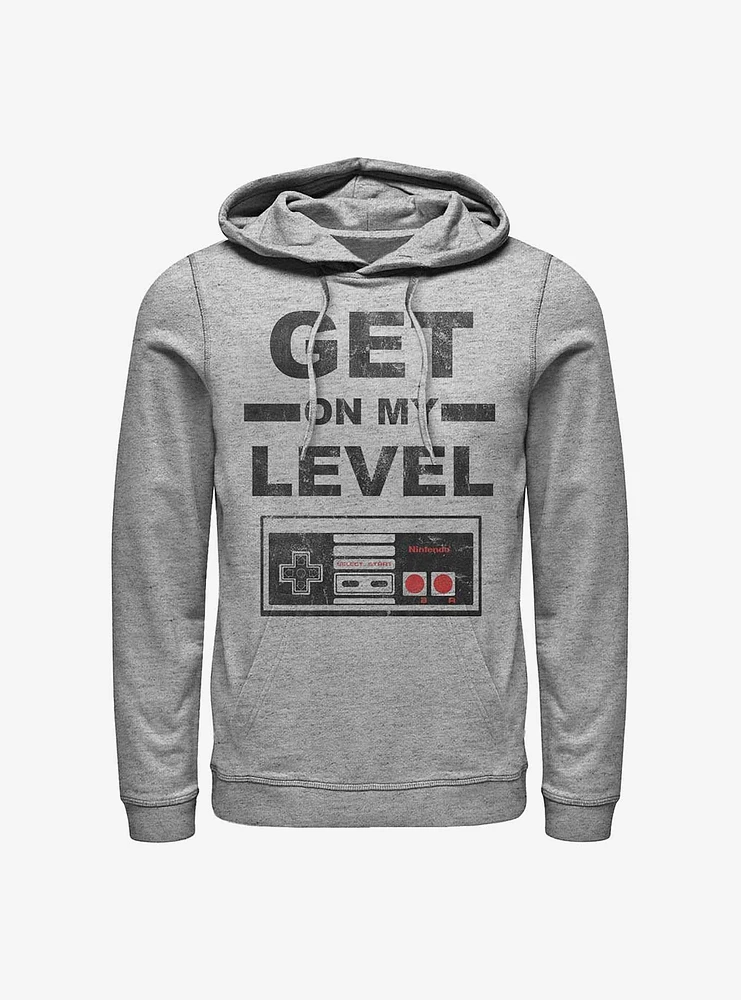 Nintendo Get On My Level Hoodie