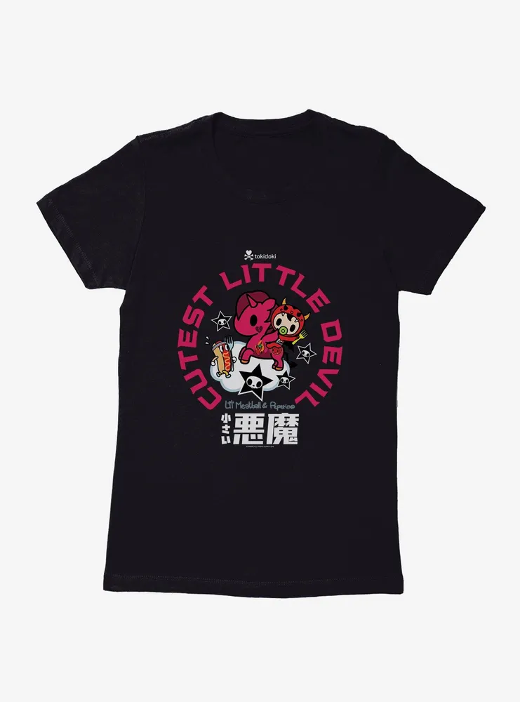 Tokidoki Peperino Cutest Little Devil Womens T-Shirt