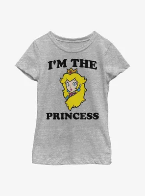 Nintendo Mario I'm The Princess Youth Girls T-Shirt