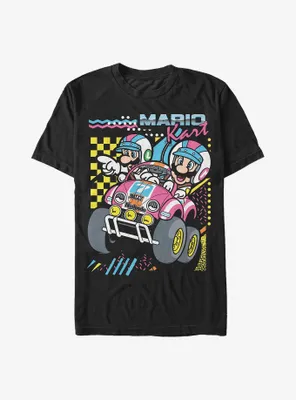 Nintendo Mario Kart Dark & Luigi Poster T-Shirt