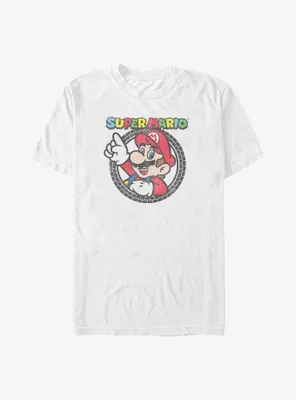 Nintendo Mario Tire Badge T-Shirt