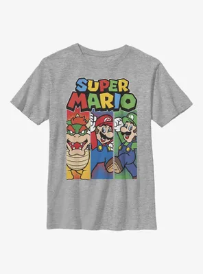 Nintendo Mario Bowser, Mario, & Luigi Youth T-Shirt