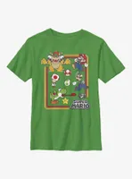 Nintendo Mario Character Group Youth T-Shirt