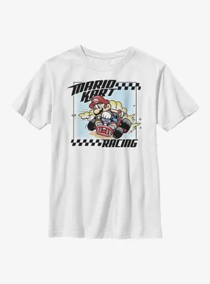 Nintendo Mario Kart Race Hard Youth T-Shirt