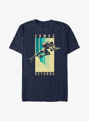 Nintendo Metroid Samus Returns Poster T-Shirt