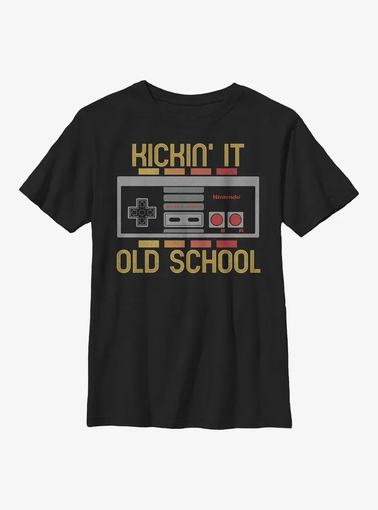 Nintendo Kickin' It Old School Youth T-Shirt