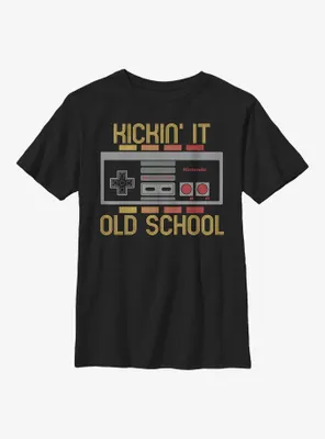Nintendo Kickin' It Old School Youth T-Shirt