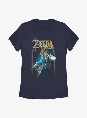 the Legend of Zelda: Breath Wild Link Bow Womens T-Shirt