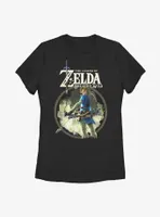 the Legend of Zelda: Breath Wild Link Sky Womens T-Shirt