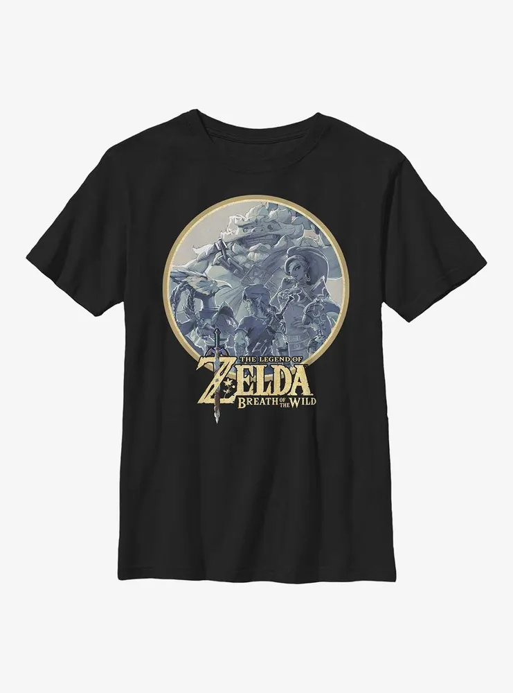 the Legend of Zelda: Breath Wild Champions Hyrule Youth T-Shirt