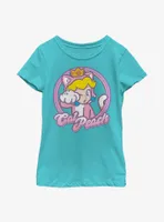 Nintendo Mario Kitty Princess Peach Youth Girls T-Shirt