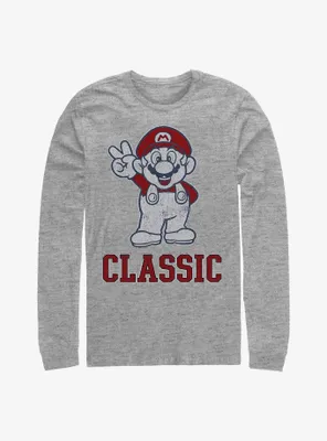 Nintendo Mario Classic Bro Long-Sleeve T-Shirt