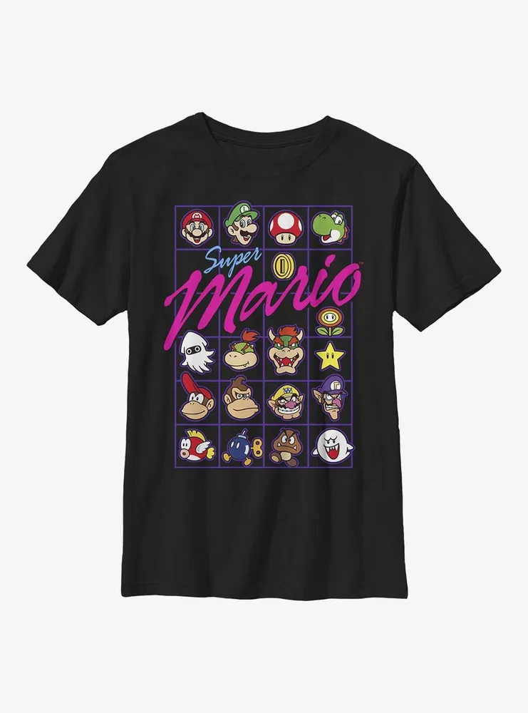 Nintendo Mario Head To Youth T-Shirt