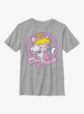 Nintendo Mario Kitty Princess Peach Youth T-Shirt