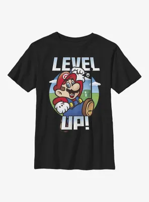 Nintendo Mario Level Up Youth T-Shirt