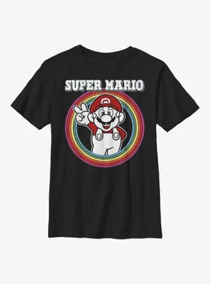 Nintendo Mario Rainbow Youth T-Shirt