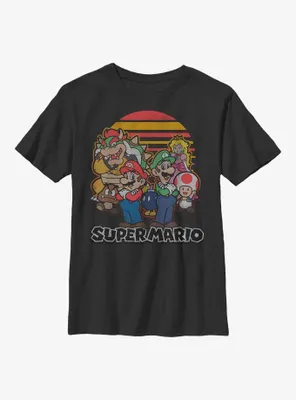 Nintendo Mario Super Group Youth T-Shirt