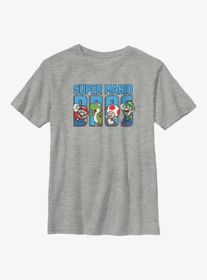 Nintendo Mario Super Letter Fill Youth T-Shirt