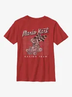 Nintendo Mario Vintage Kart Team Youth T-Shirt