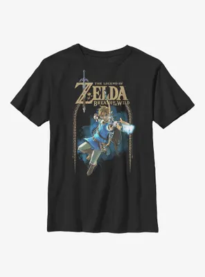 Nintendo the Legend of Zelda: Breath Wild Link Bow Youth T-Shirt