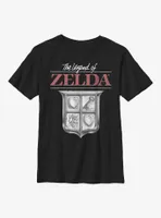 Nintendo Classic Zelda Shield Youth T-Shirt