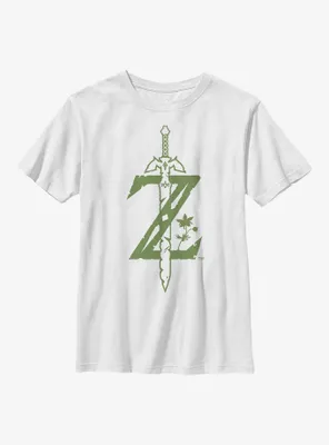 Nintendo The Legend of Zelda Sword Icon Youth T-Shirt