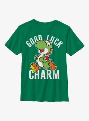 Nintendo Yoshi Good Luck Charm Youth T-Shirt