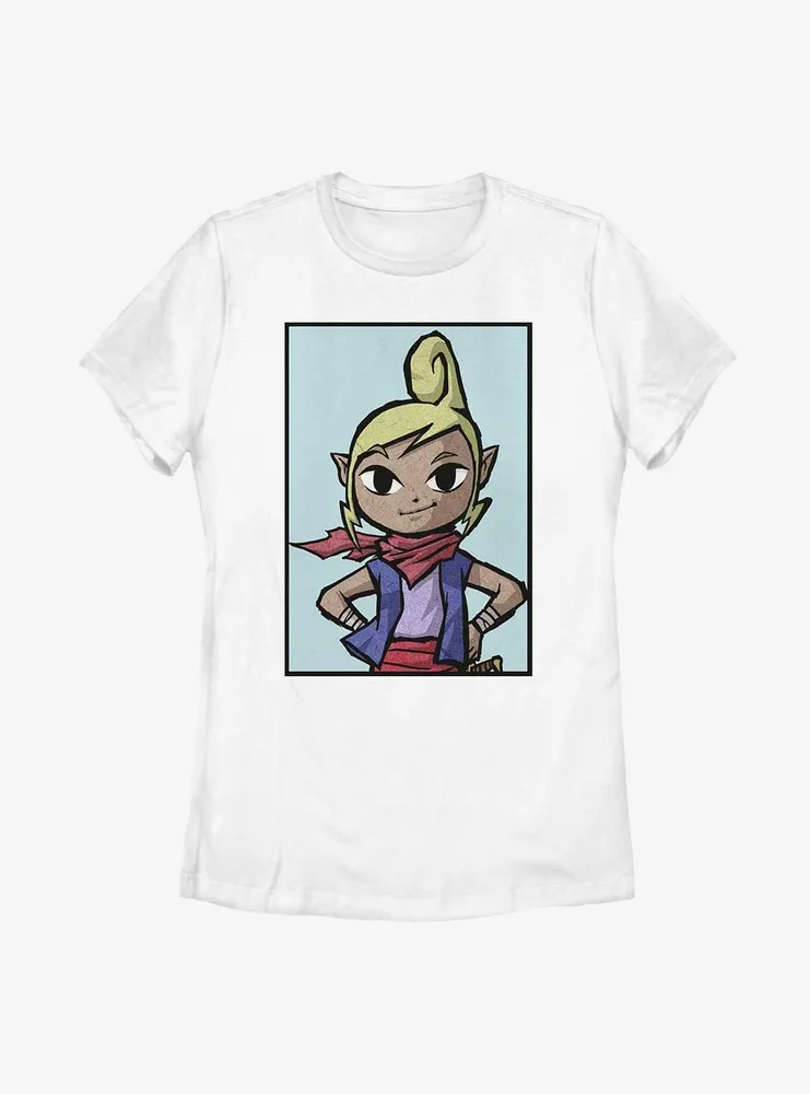 The Legend of Zelda Tetra Portrait Womens T-Shirt