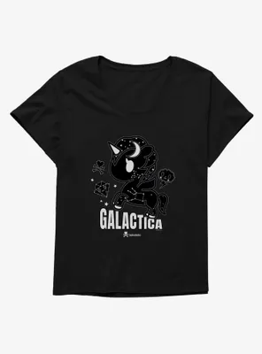 Tokidoki Galactica Unicorno Womens T-Shirt Plus
