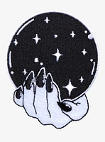 Witchy Hand Crystal Ball Patch