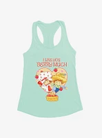 Strawberry Shortcake & Huckleberry Pie Berry Much Girls Tank Top