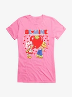 Strawberry Shortcake & Huckleberry Pie Be Mine Girls T-Shirt