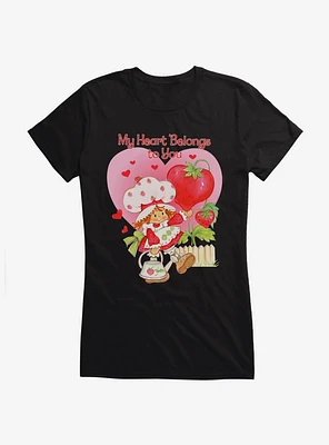 Strawberry Shortcake My Heart  Girls T-Shirt