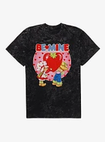 Strawberry Shortcake & Huckleberry Pie Be Mine Mineral Wash T-Shirt