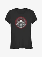 Star Wars The Mandalorian Hyperspace Flight Academy Badge Girls T-Shirt