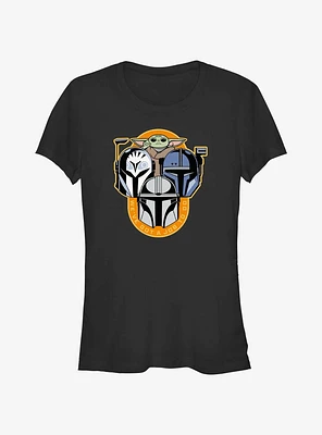 Star Wars The Mandalorian Bounty Hunters We've Got A Job To Do Girls T-Shirt