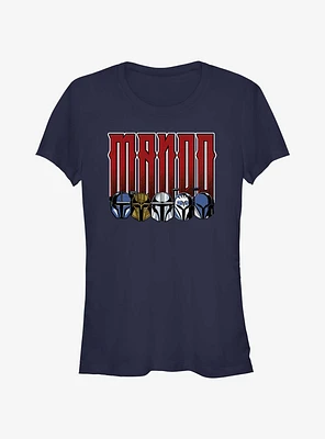 Star Wars The Mandalorian Mando Girls T-Shirt