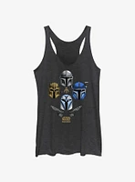 Star Wars The Mandalorian Helmets Held High Girls Tank